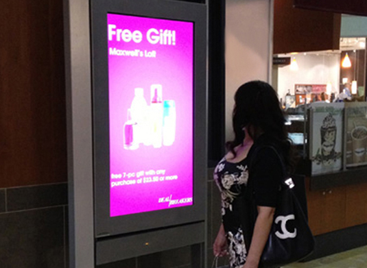 Mall Advertising Sample