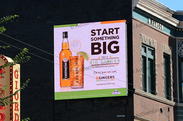chicago illinois lakeview belmont sheffield digital billboard